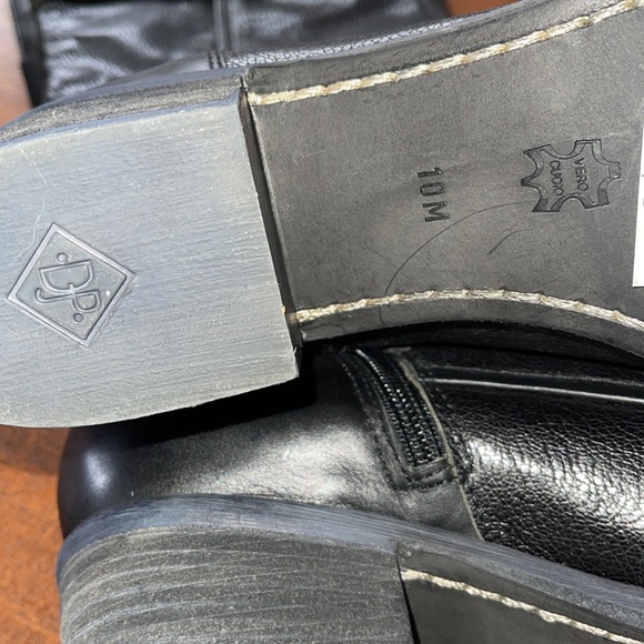 Sexy Donald Pliner black boots size 10 WORN ONCE - Picture 4 of 7